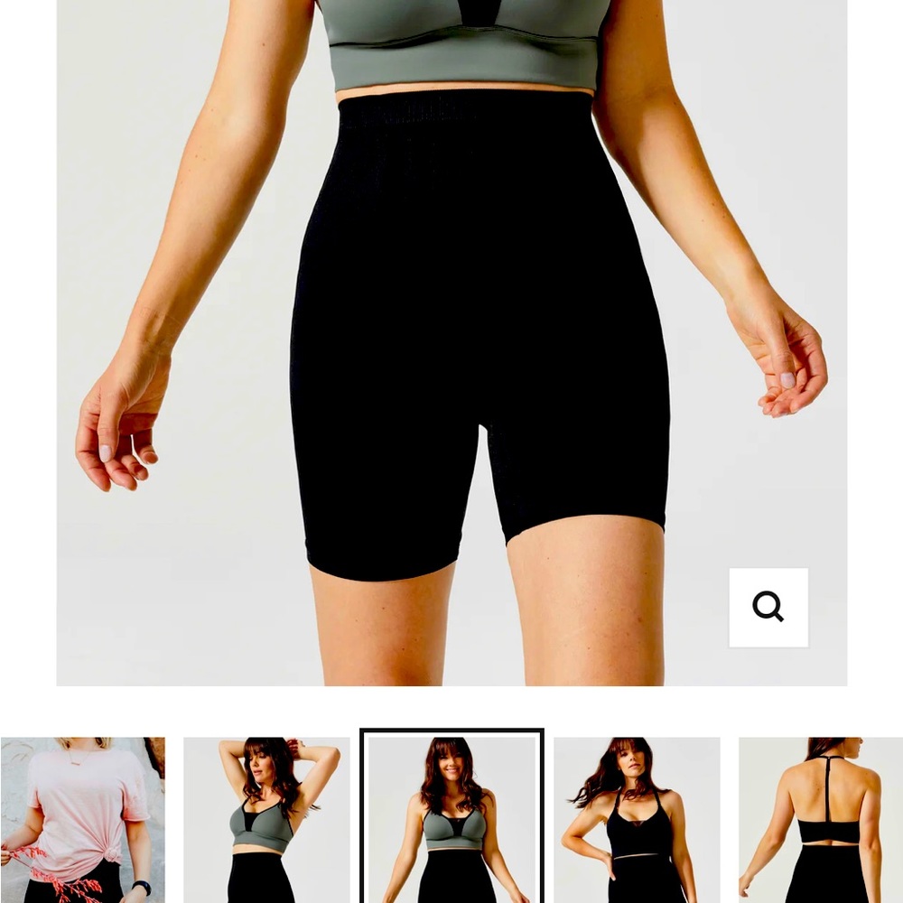 COPY - Blanqi belly support postpartum shorts